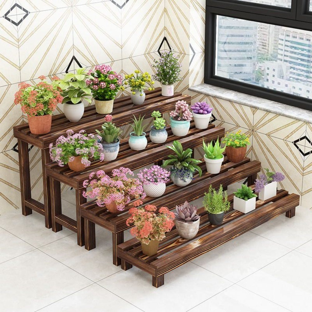 베란다꾸미기 화분 받침대 인테리어 다육이 선반 진열대 BY3041112
