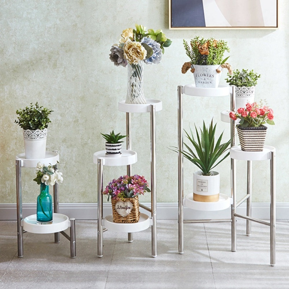 꽃 거치대 다육이 선반  진열대 베란다꾸미기 화분 받침대  BY3041105