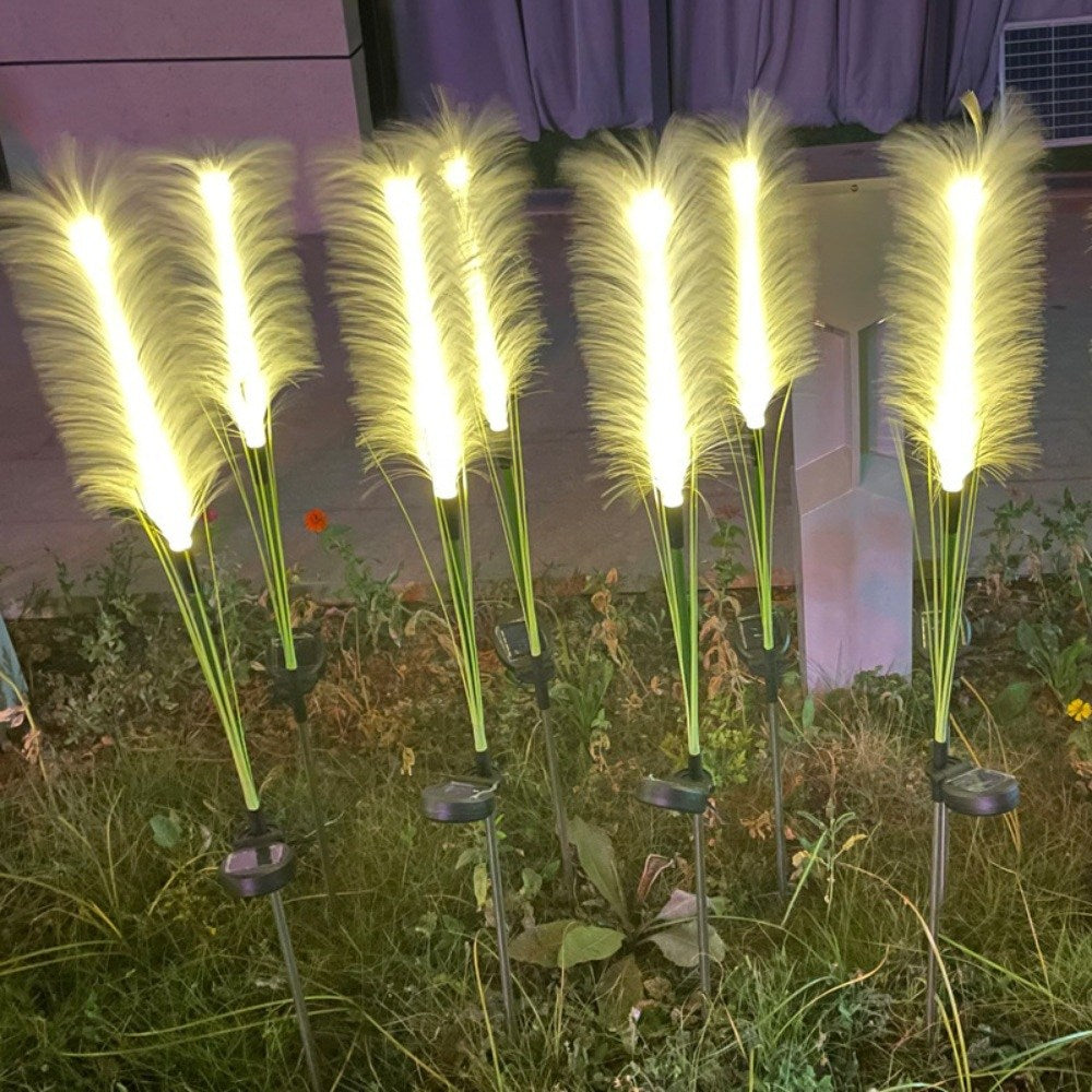 강아지풀 야외 방수 공원  LED 태양열 가로등 장식 분위기 태양광 BX3041303