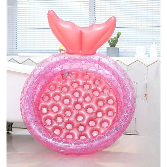 인어공주 수상 보트 강아지 풀장 물놀이 대형견 소형견 휴가용품 애견 튜브 BX3062822