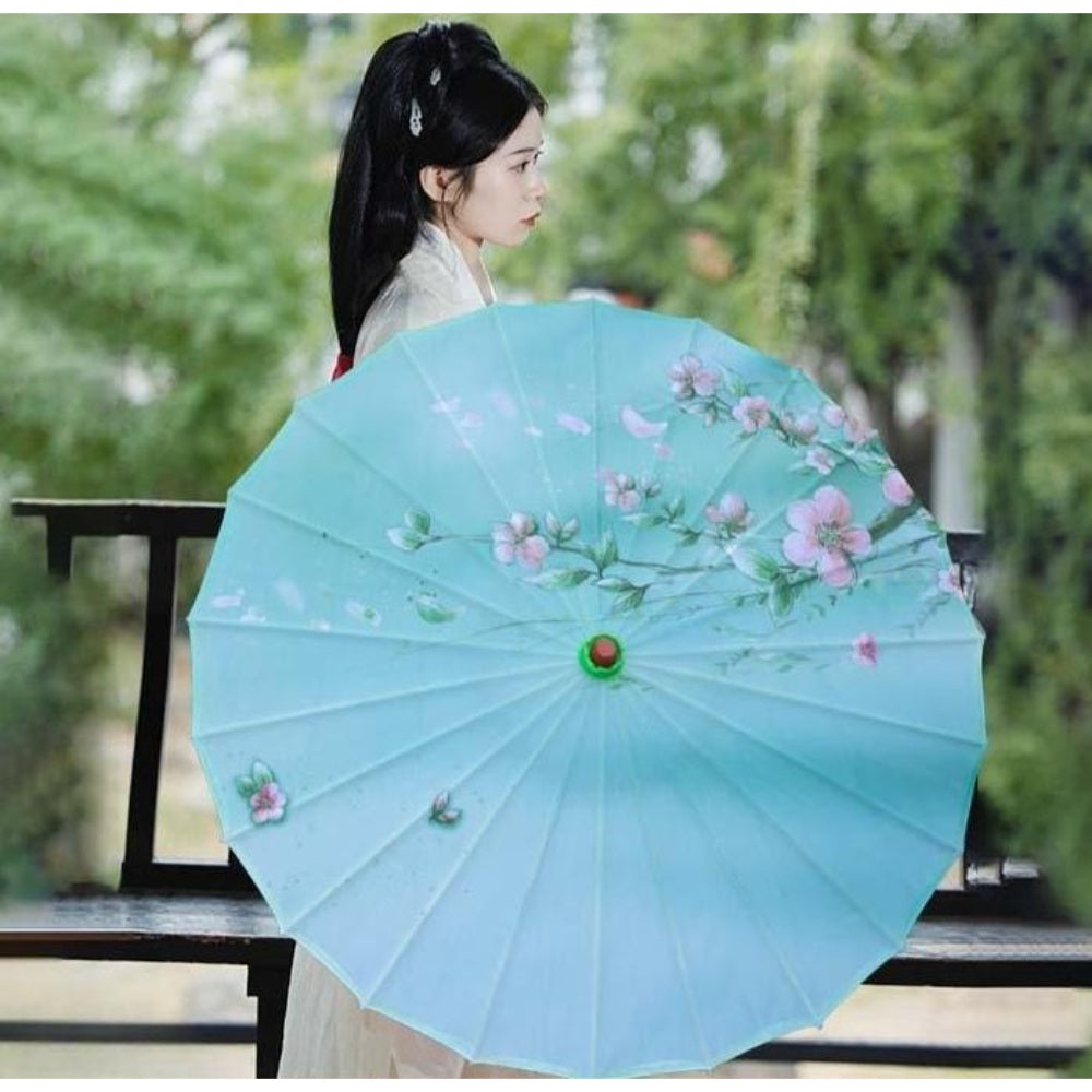 무대 소품 수제작 복고 문예 중국풍 예쁜 장우산 고풍 우산 WX3072003