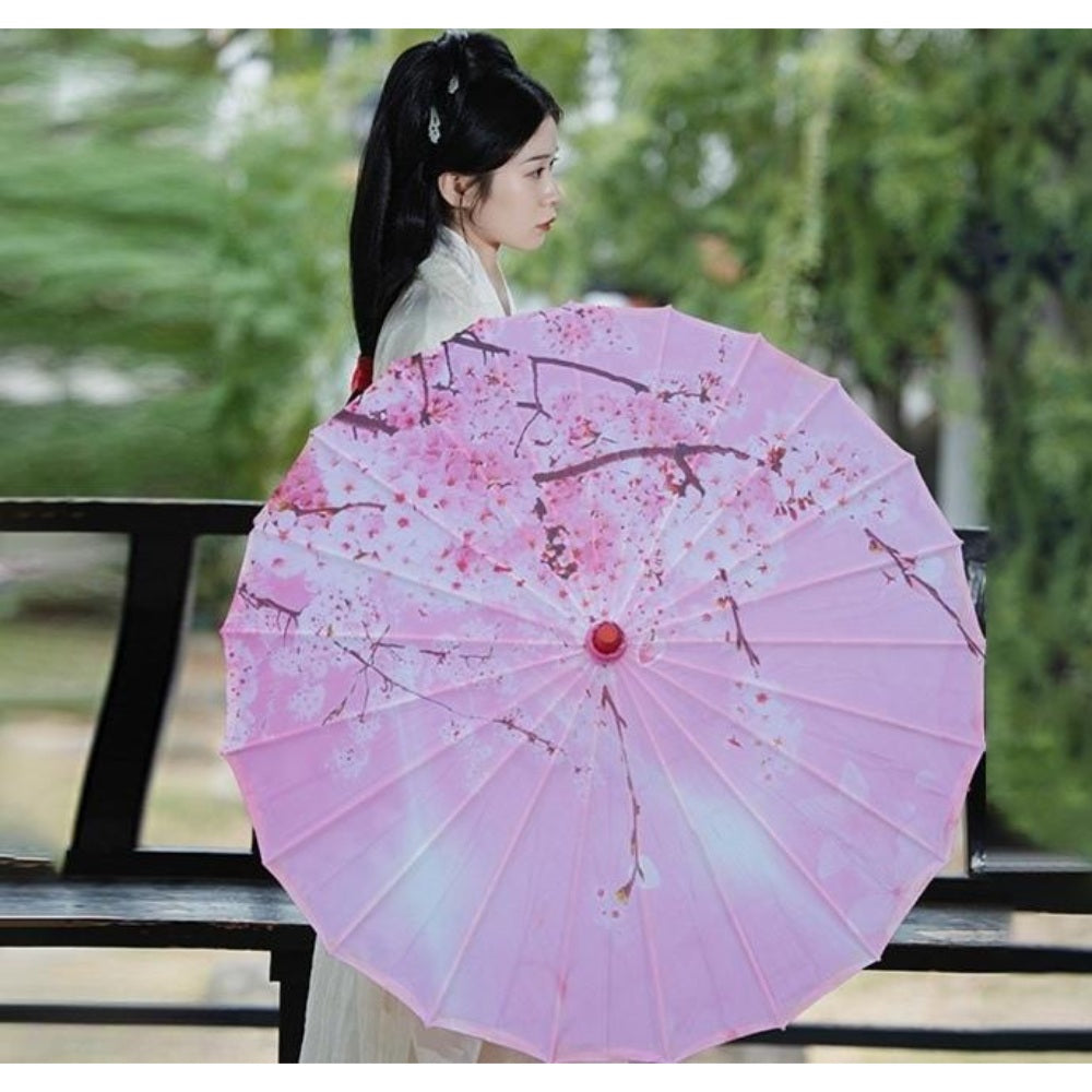 무대 소품 수제작 복고 문예 중국풍 예쁜 장우산 고풍 우산 WX3072003