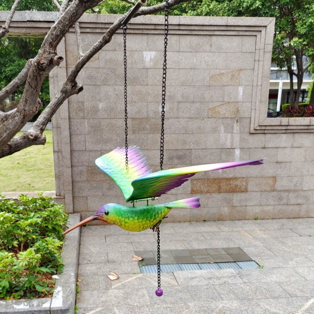 정원데코 철제 공예품 마당 꾸미기 벌새 디자인 전통 공예 조형물 WW3072507