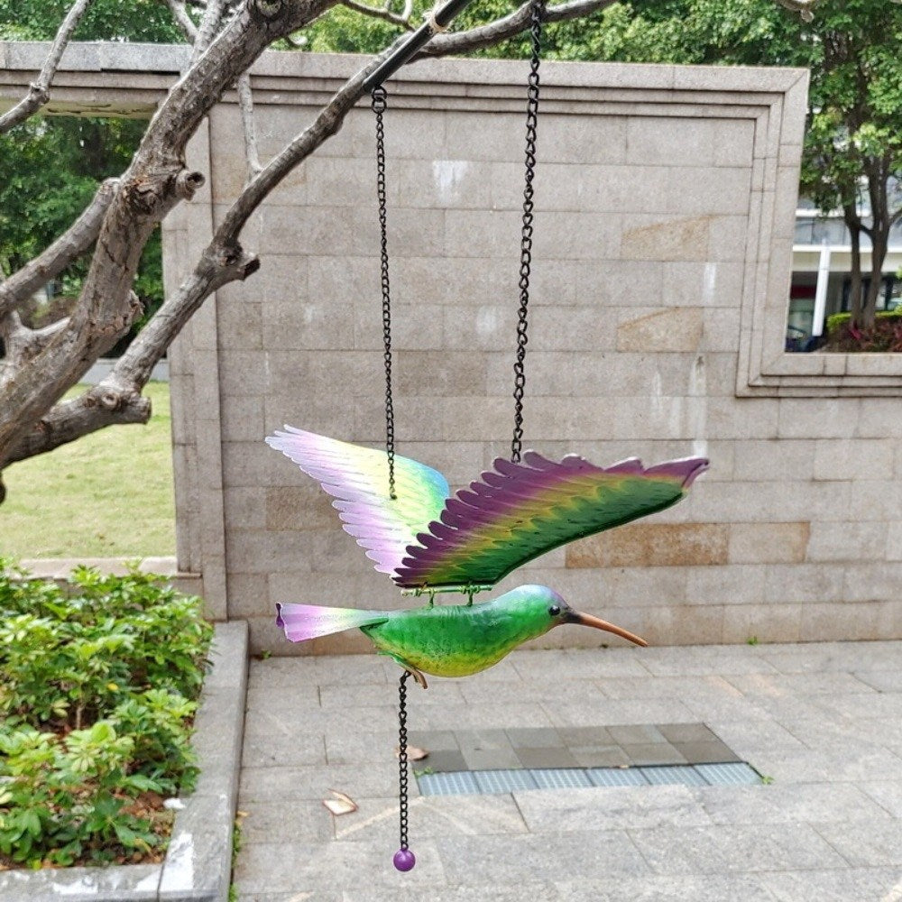 정원데코 철제 공예품 마당 꾸미기 벌새 디자인 전통 공예 조형물 WW3072507