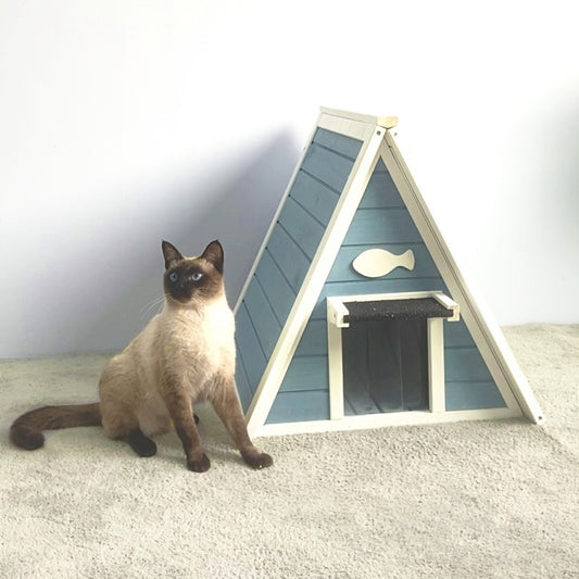 원목 길고양이 하우스 겨울집 야외집 소형견 텐트 숨숨집 급식소 BX3081707