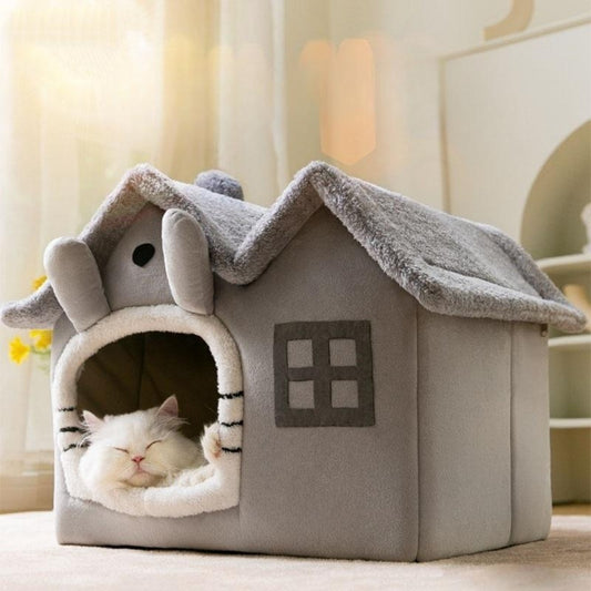 사계절 범용 강아지집 고양이 하우스 따뜻한 실내 소형견 겨울집 중형견  BX3081704