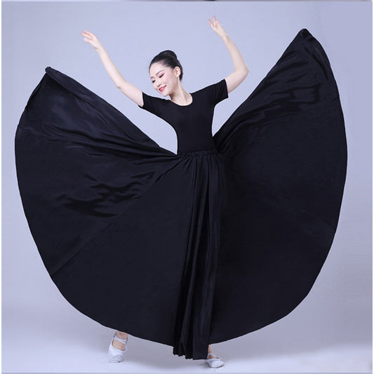 한국무용풀치마 쉬폰 무용의상 80~85cm720도 연습복 직템 BW3092407