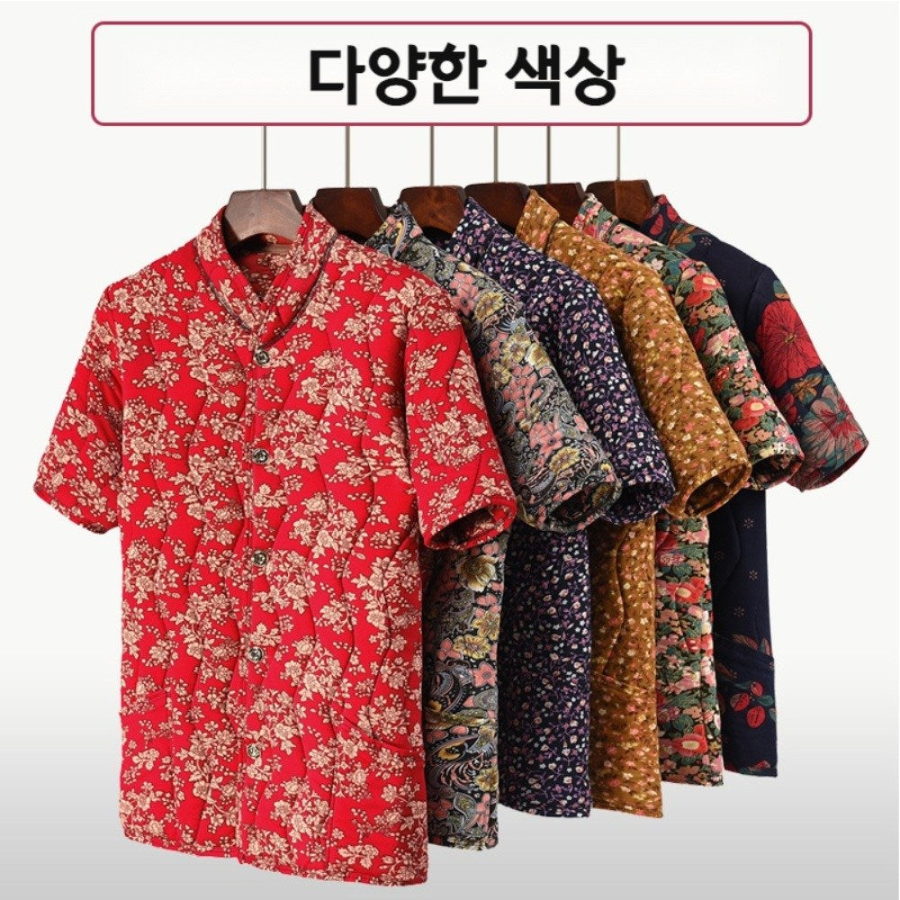 JIKTEM 면조끼 반팔 조끼 바람막이 패딩 경량 퀼팅 WW3111508