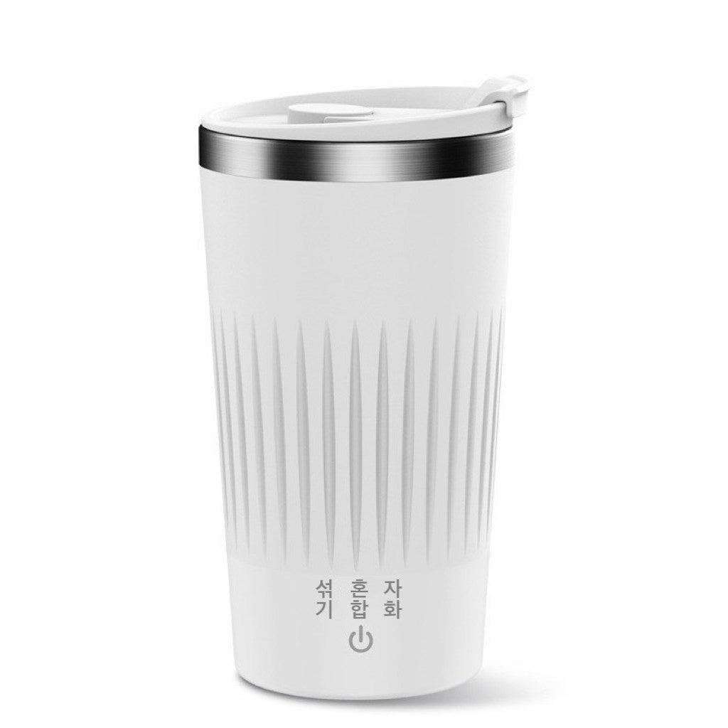 JIKTEM USB 충전 원터치 오토믹스 텀블러 400ml J4020116