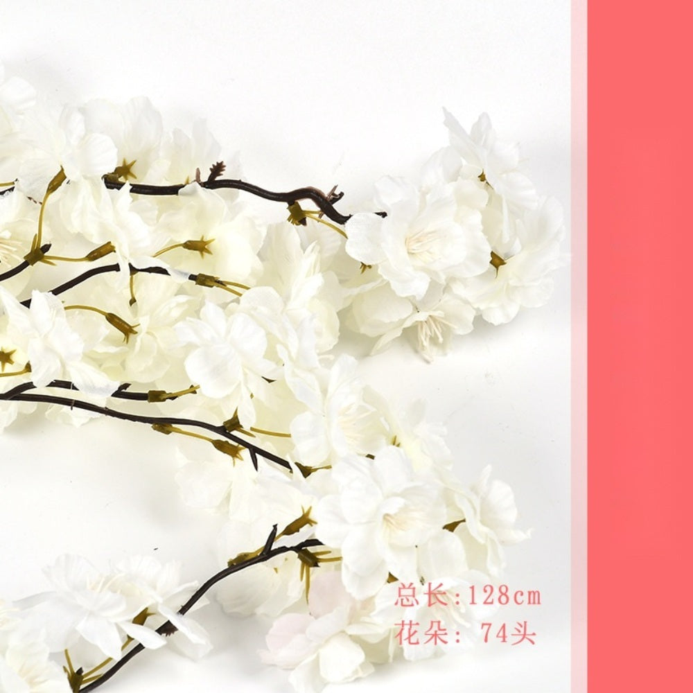 JIKTEM 인조벚꽃 조화 인조나무 조경 대형 벚꽃잎 화분  인테리어조화 M4020509