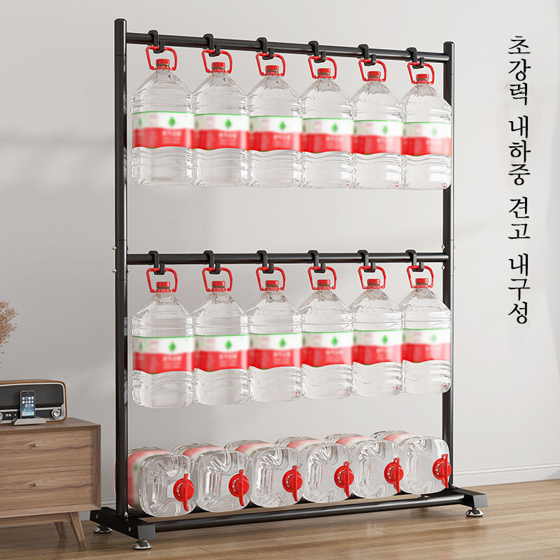 2단 스탠드행거 시스템 행거 가정용 기숙사 발코니 JIKTEM J4021904