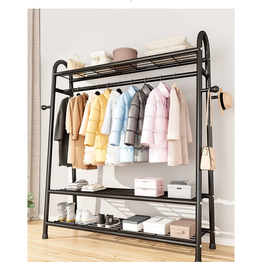 가정용 침실 발코니 수납행거 스탠드옷걸이 JIKTEM J4021907