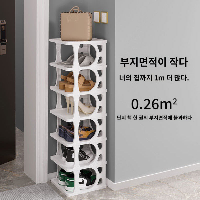 다용도 신발장 착지식 걸다 기숙사 발코니 옥외 신발정리대 JIKTEM J4021911