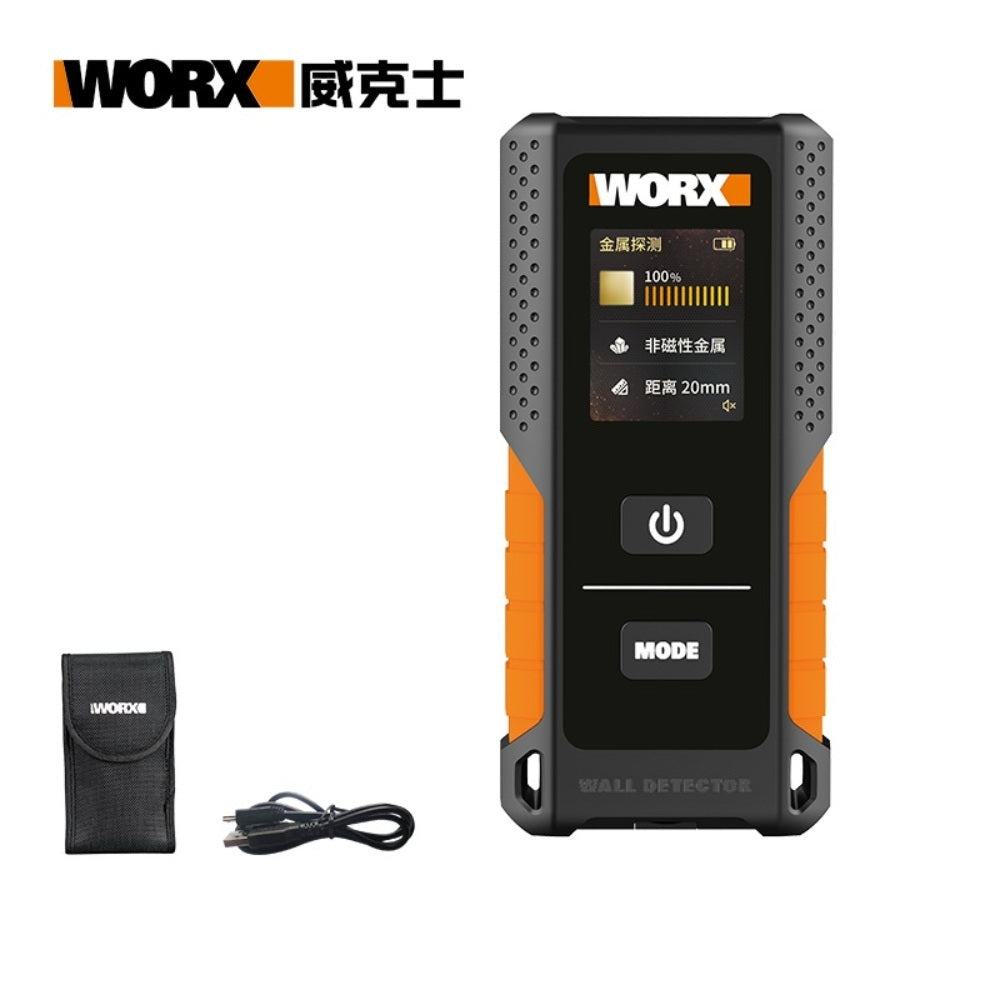 WORX 벽 감지기 WX086 수도관 와이어 벽스캐너 측정기 JIKTEM WX4030718