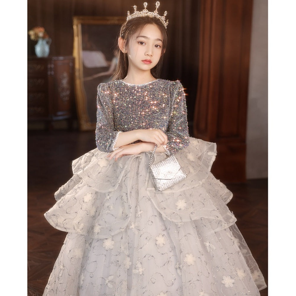 콩쿨드레스 공연무대복 셀프촬영 스팽글 원피스 연주회 JIKTEM BD4031206