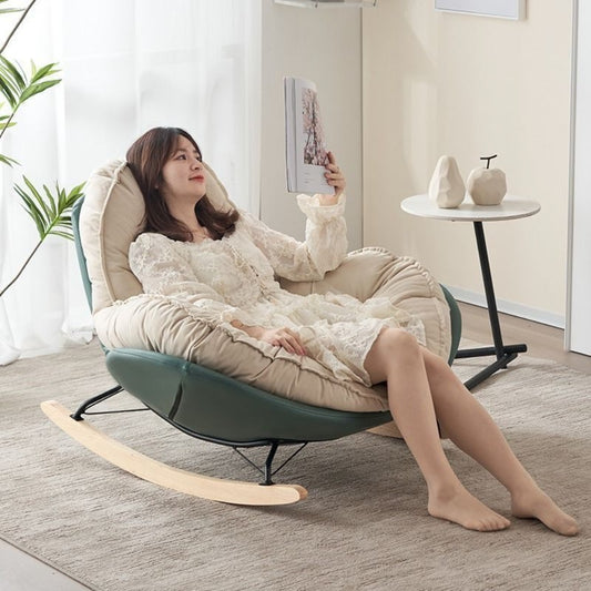 달팽이 쇼파 흔들의자 안락의자 낮잠 스윙 체어 1인용 소파 JIKTEM M4031802